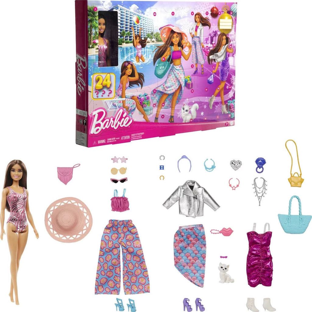 Doll Advent apparel Barbie Accessory Calendar, and Surprises 24 and Fashion