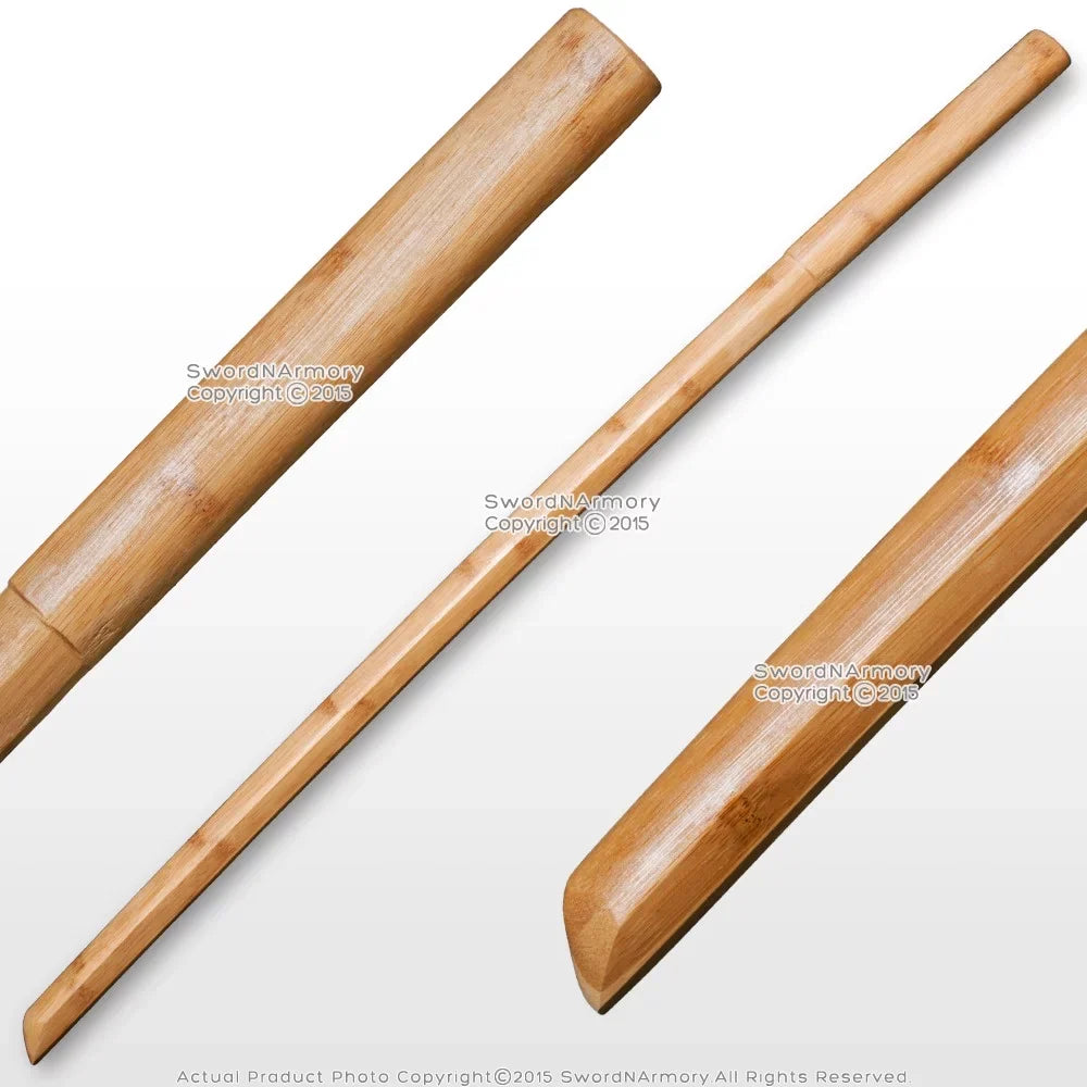 Lightweight Practice Kendo 40" Training Bokken Sword Bamboo Katana Compressed Bokuto Daito