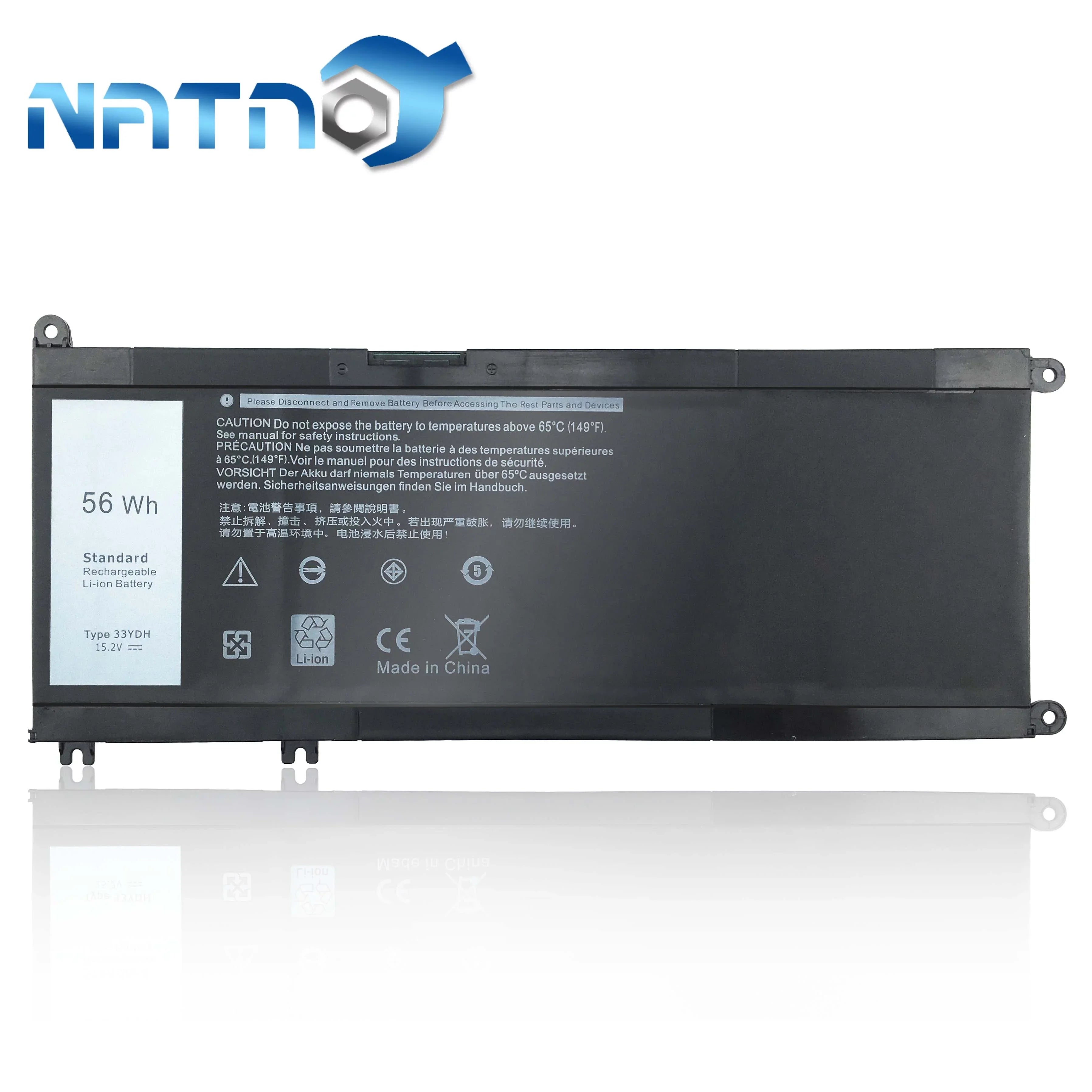 56Wh 7586 7000 33YDH 15.2V inspiron 15 Battery battery for