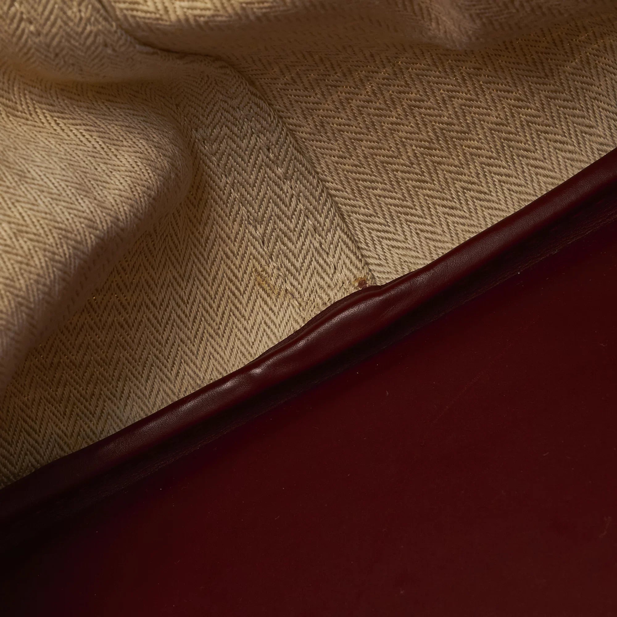 (Good) Authenticated Toile 45 Bolide Pre-Owned Canvas Hermès Unisex Fabric WeekenderBag Brown Travel Bag
