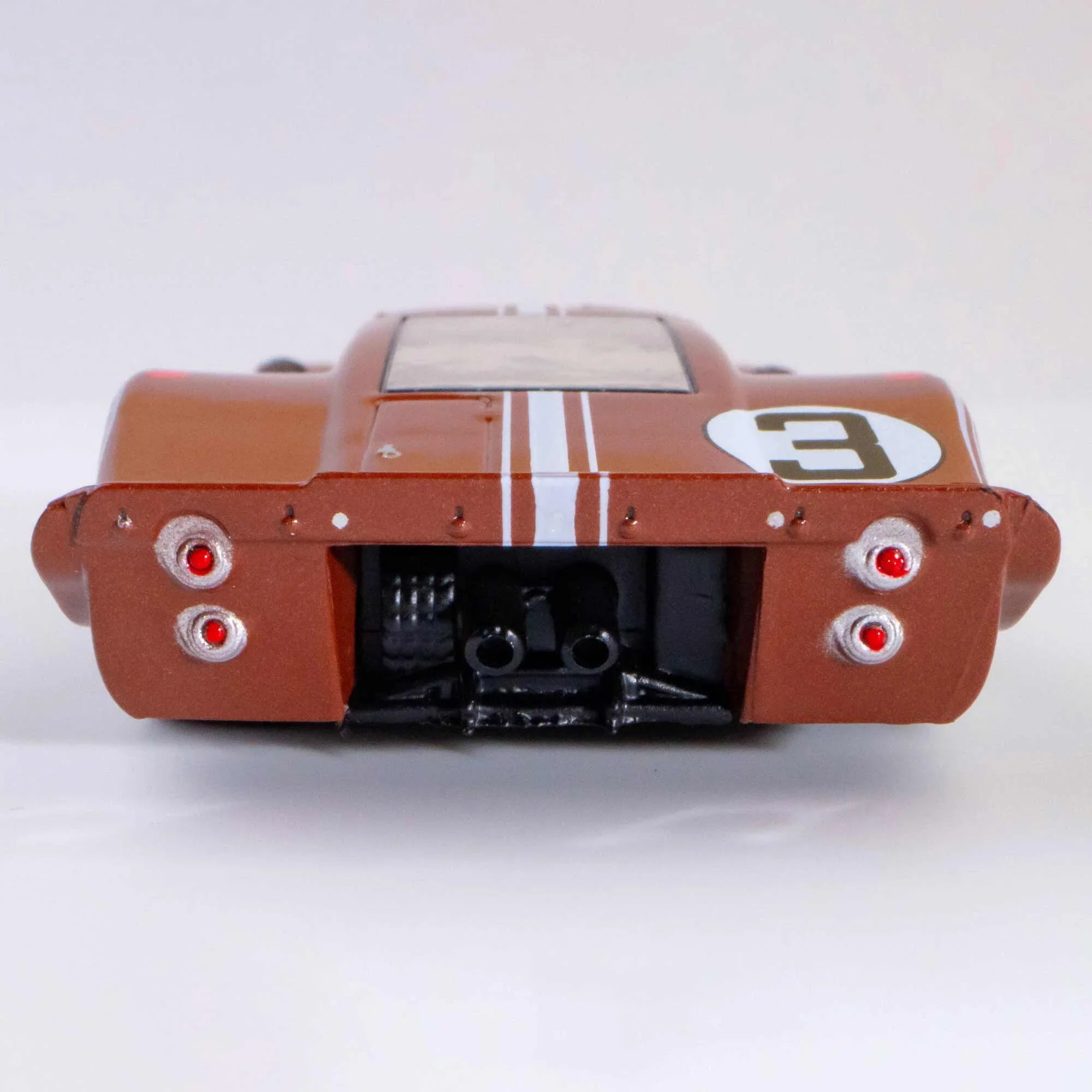 Racing LeMans Car IV GT40 Slot Scale Mark No.3 AFX HO