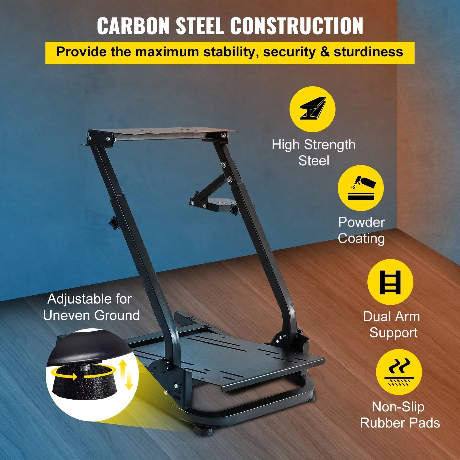 For Wheel G920 SKYSHALO Steering Stand Racing Simulator G27 Stand T300RS G29 PS4