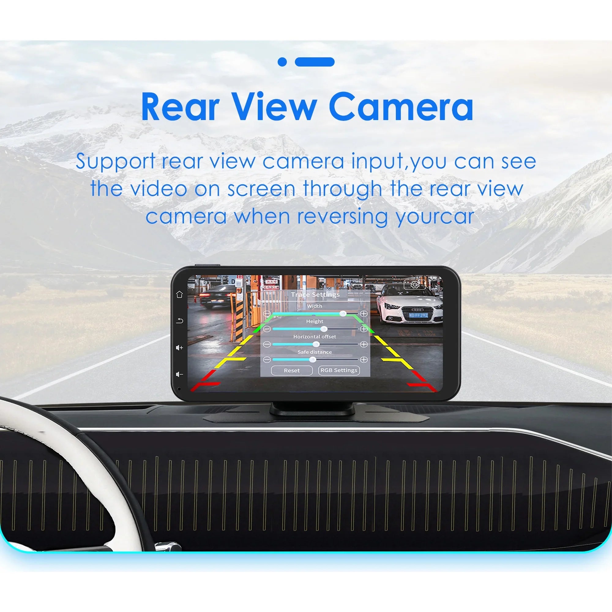 Auto Receiver Navigation Android Touchscreen Stereo Car Ossuret Radio Carplay Wireless 360° GPS With 6.25" Support Backup Audio Bluetooth Camera Adjustable