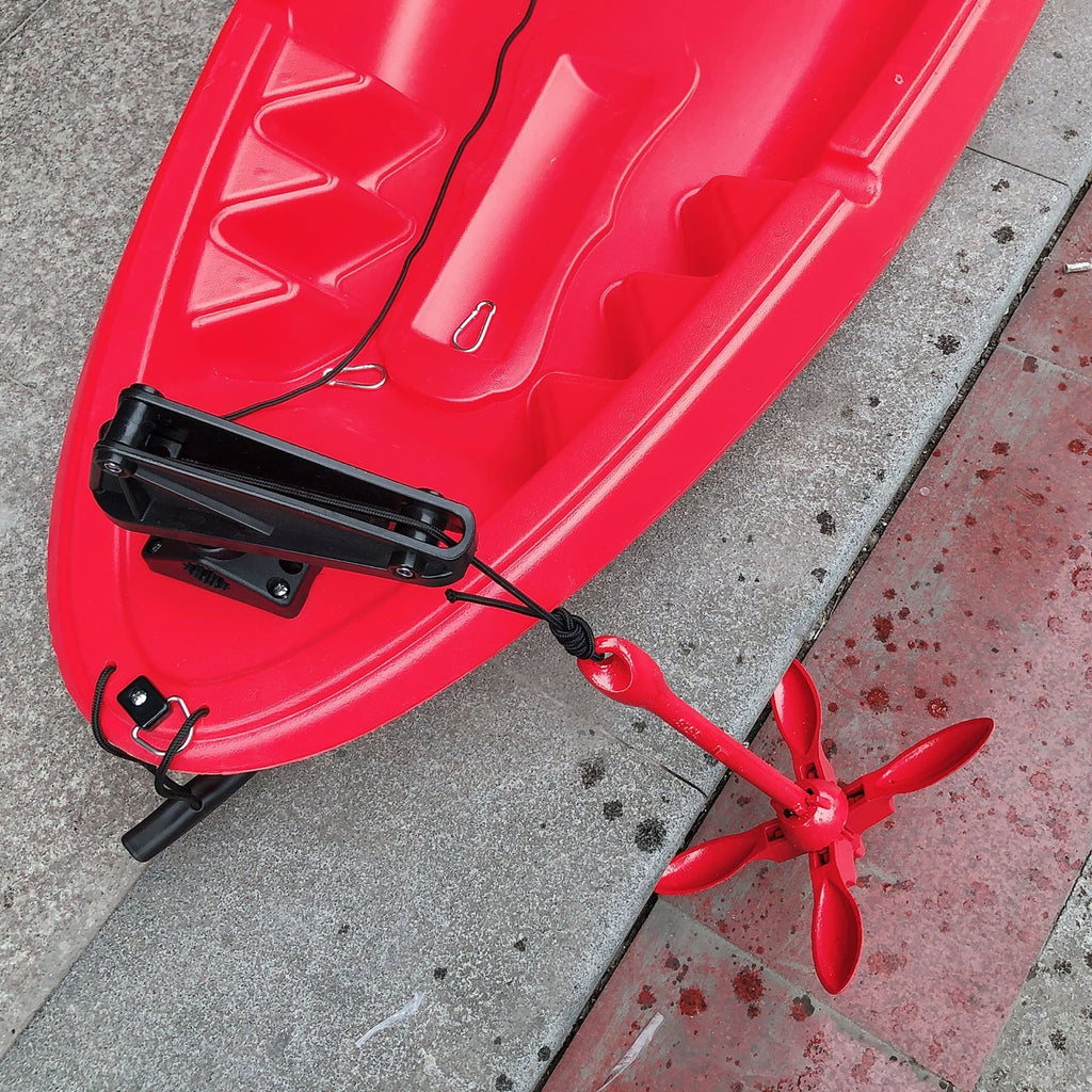 System for Lock Kayaks Mount Canoe Small Fishing Anchor Boat Side with Deck Portable Release