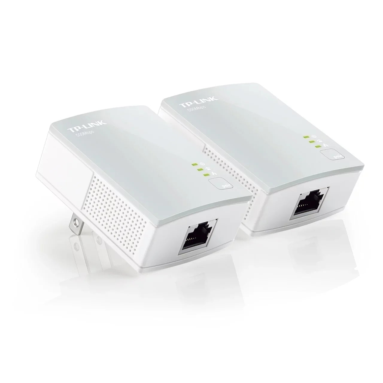 Adapter(TL-PA4010 KIT)- Ethernet Stable Home Nano with Powerline Connections Saving, Expand Adapter, Network AV600 Powerline TP-Link Power Plug&Play,