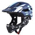 Children Adjustable Scooter, Bicycle, Helmet ,toddler Gear(Blue) Helmet Kids breathable Detachable Lixada helmet Face Protective Full Bike for Skateboard,