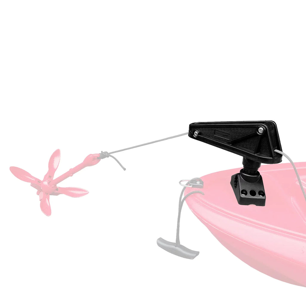 System for Lock Kayaks Mount Canoe Small Fishing Anchor Boat Side with Deck Portable Release