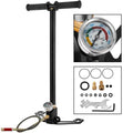 4500PSI Air 3 Pump Gun Rifle Filling Charging PCP Hand Pump Stage Stirrup New Black BENTISM