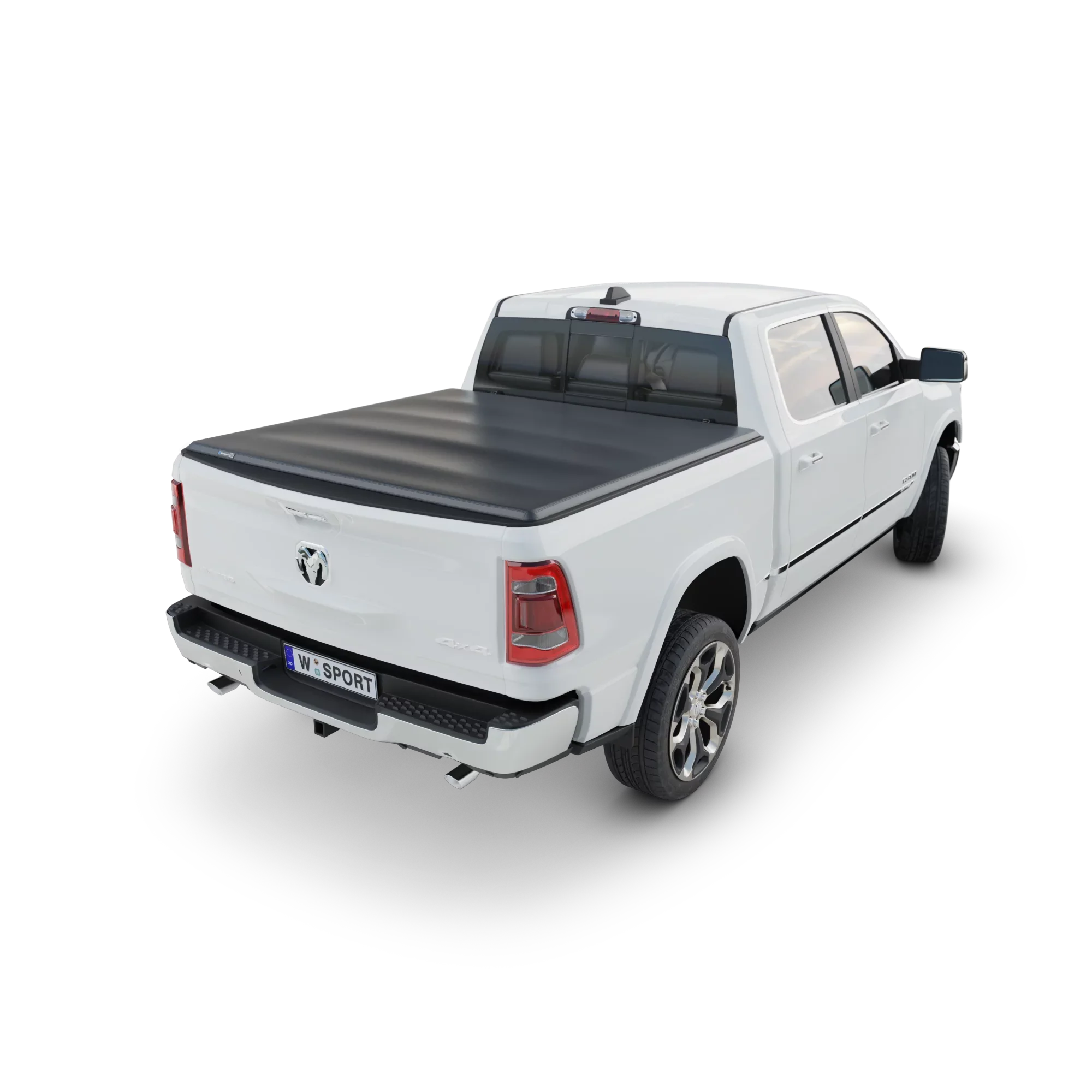1500 Worksport 20-2725 Tonneau 5'7” Bed 2018 | Folding Truck Soft 2009 Bed | SC3 - Ram Cover Fits Dodge