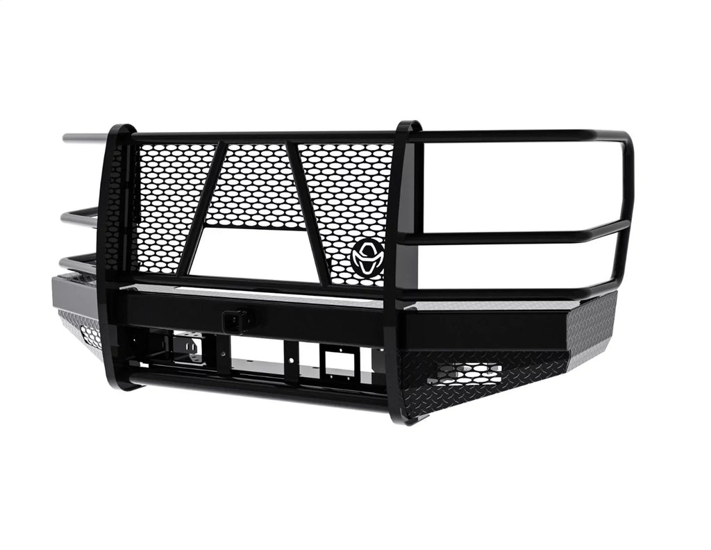 Winch F350 (Works select: 17-C W/ Or Fits W/O Sport 2017-2022 Hand 2019-2020 Camera) Ready F250/F350/F450/F550 F250, Fbf205Blr Ranch Bumper Front