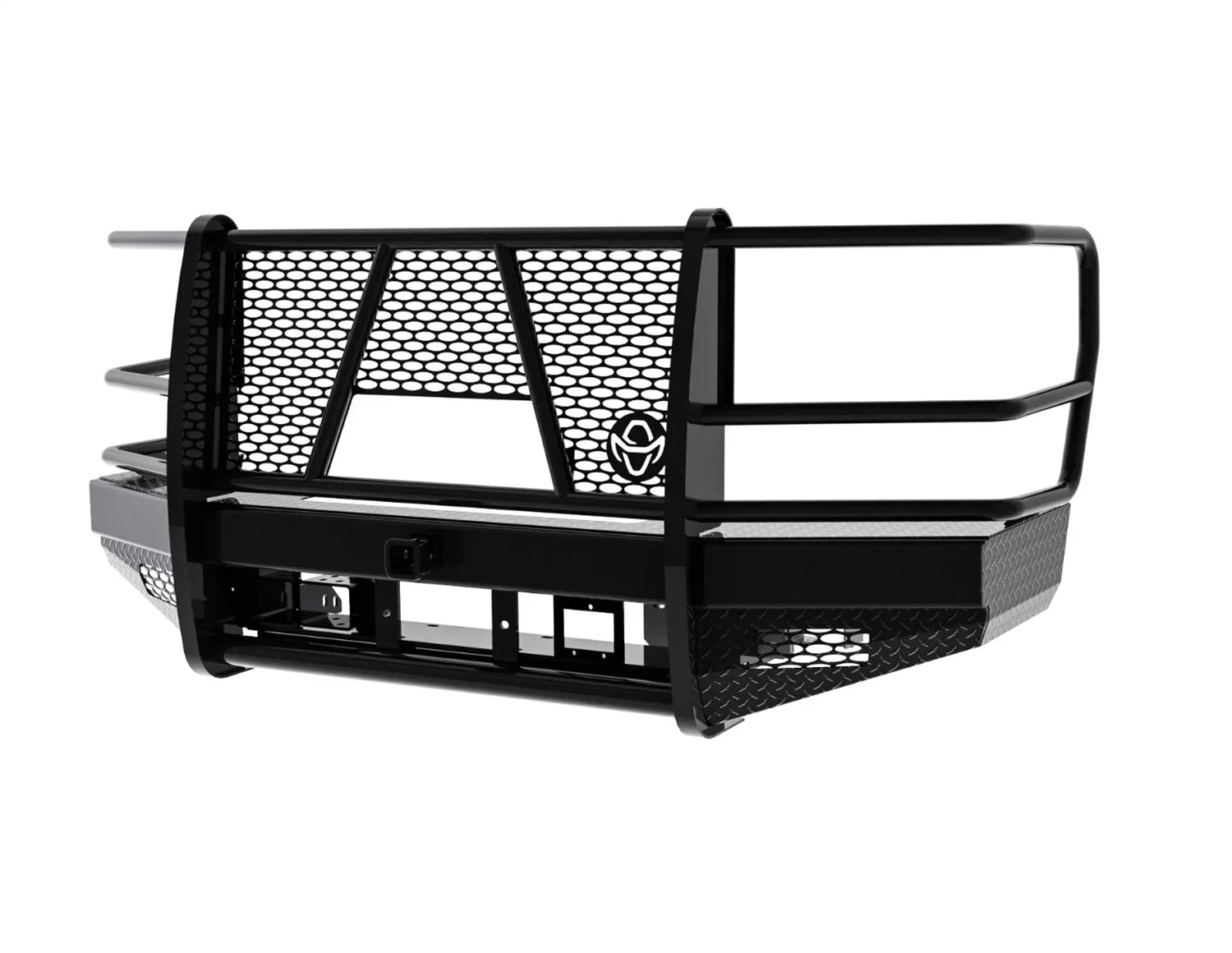 Winch F350 (Works select: 17-C W/ Or Fits W/O Sport 2017-2022 Hand 2019-2020 Camera) Ready F250/F350/F450/F550 F250, Fbf205Blr Ranch Bumper Front