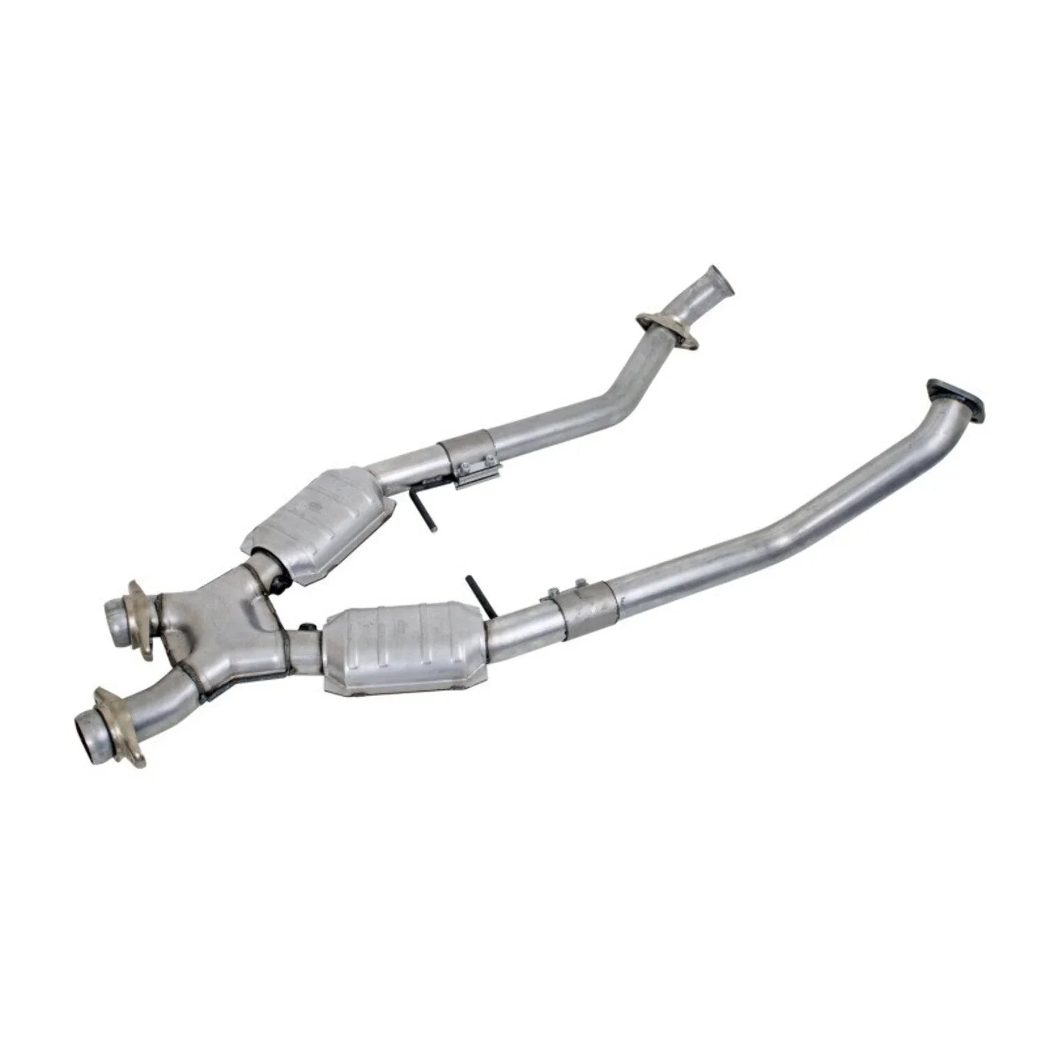 96-98 GT Converters Catalytic 1996-1998 X 4.6 Mustang With - MUSTANG Fits Pipe High 2-1/2 Flow select: BBK