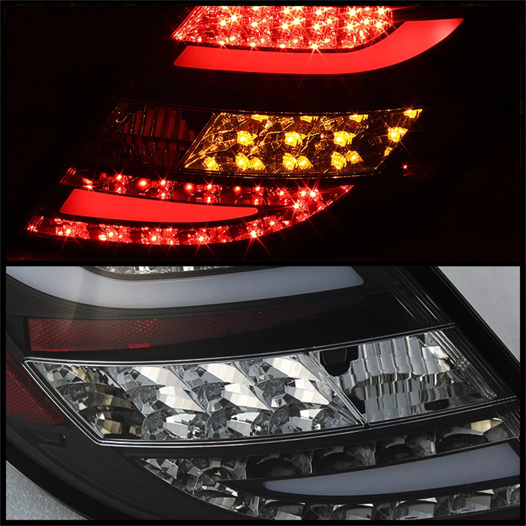 Model Only) Tail LED 11-14 Fits Black Mercedes Fit - Benz MERCEDES-BENZ select: Spyder W204 2011-2014 C (Will Lights LED C-Class