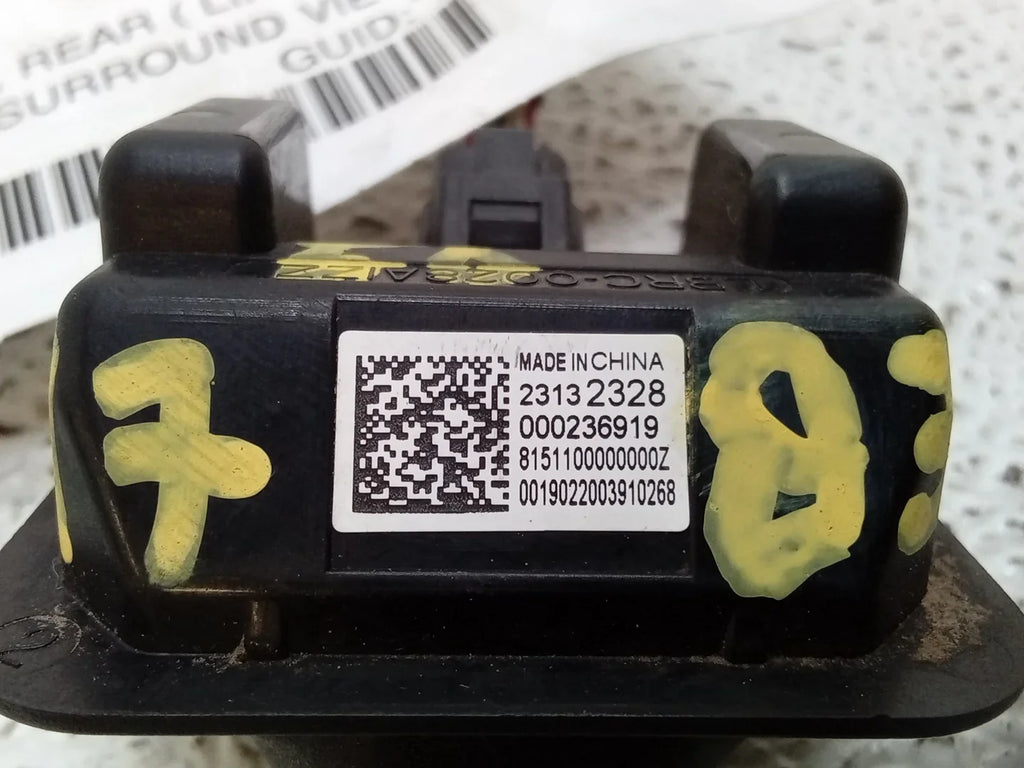 2313 Acadia Mounted GMC 2019 OEM Pre-Owned 2328 Liftgate View (Good) Rear Camera
