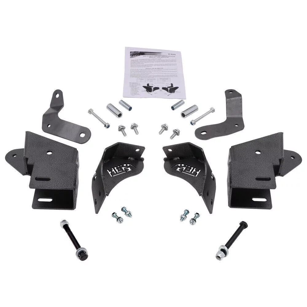 XJ Relocation Drop Front 1984-2001 Arm Kit ELITEWILL 4.5"up Jeep lift Cherokee Control For