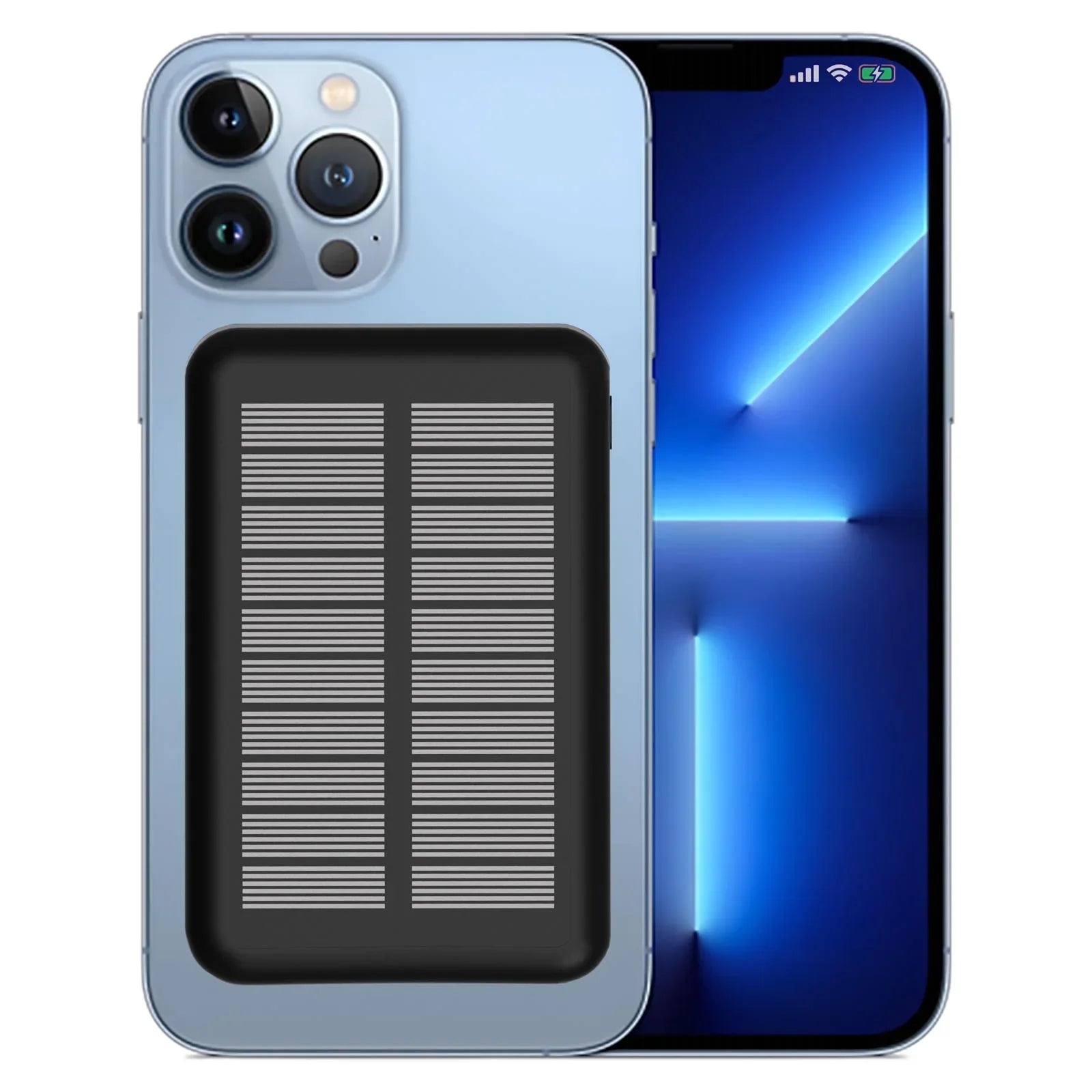 Magnetic Rabrand Fast 5000 Phone Solar Charger Portable Charging Magsafe Mah Bank, Wireless Power