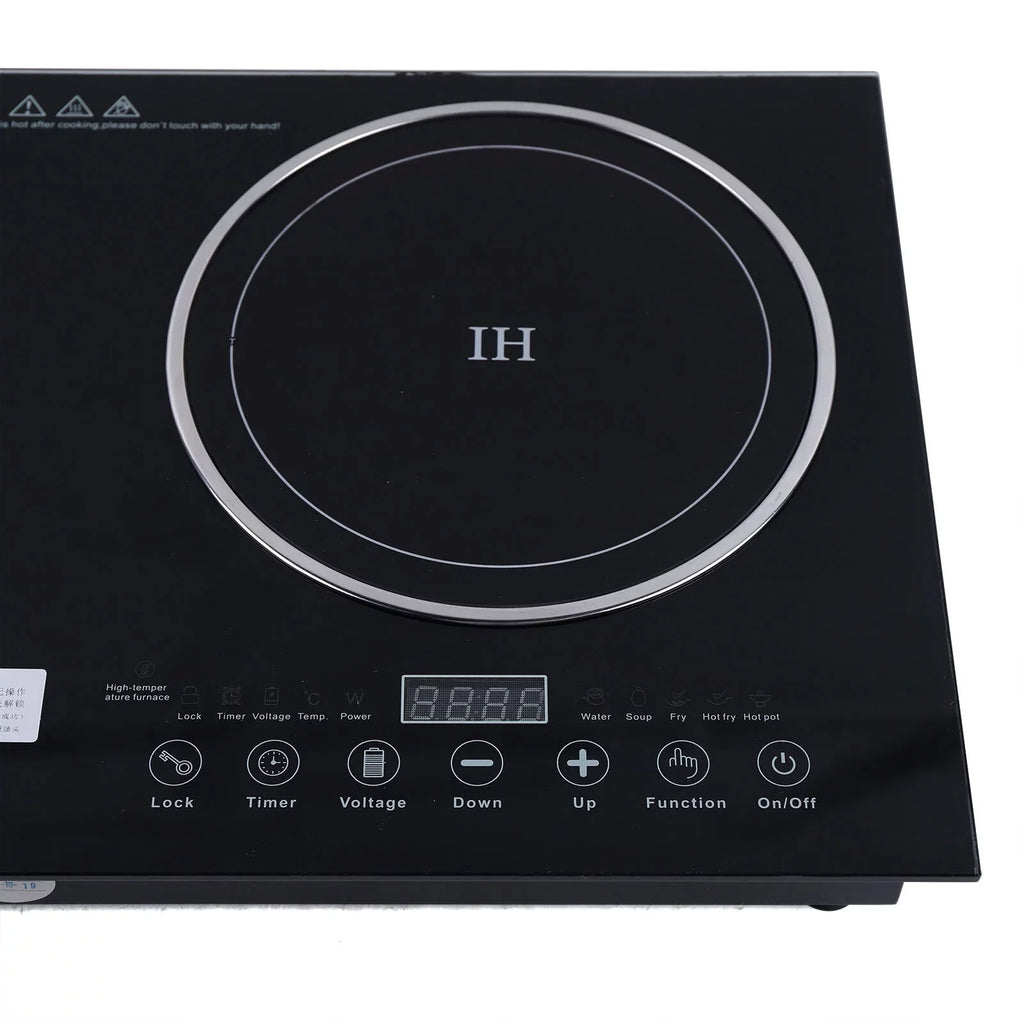 Digital Dual 1200W Burner Cooktop Sensor Cooker Touch ANQIDI Countertop Stove Cooker+1400W Ceramic Portable