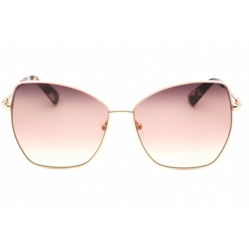 Rose / Brown LONGCHAMP 774 SL Sunglasses Peach 156 Gold LO