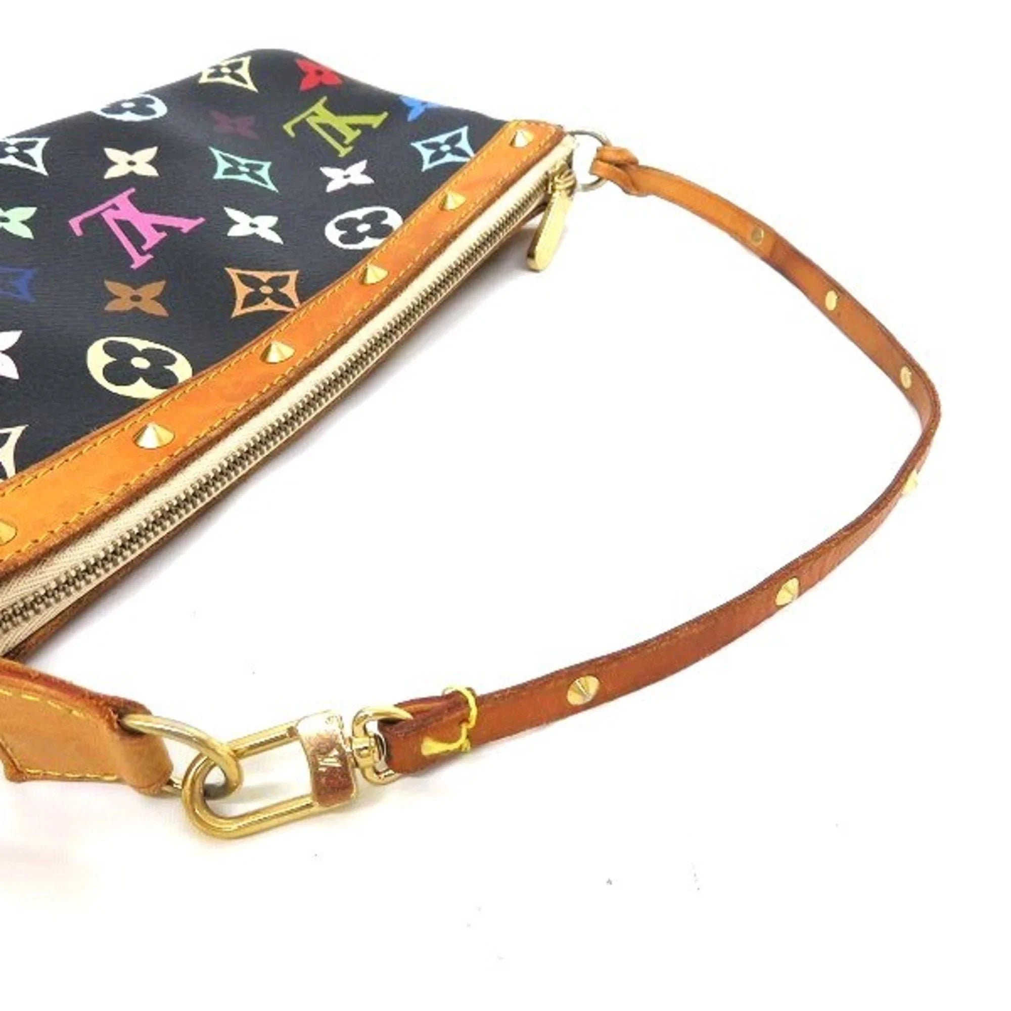 Pochette Handbag Accessoire 2WAY Used M92648 Pouch Authenticated Monogram Multicolor Ladies