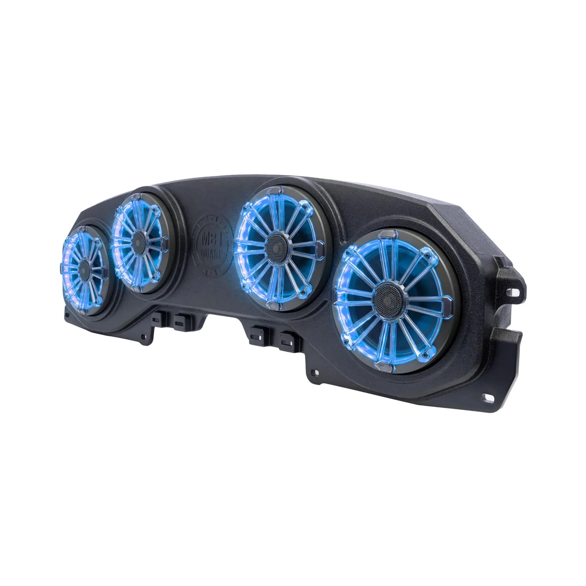 Overhead and Quart MB Rear RGB LED Wrangler Coaxial (JL)/ MBQJ-48CRGB with four (JT) 8” Soundbar Lighting Speakers JEEP Gladiator