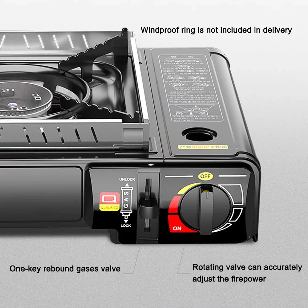 Gases 2.9KW Stove Butanes Hiking Barbecue for High Cassette Portable Stove,