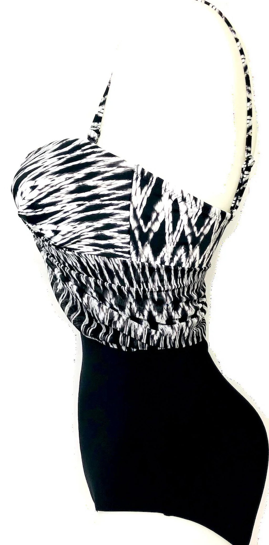Profile One Piece Swimdress by Draped Gottex Flyaway Swimsuit