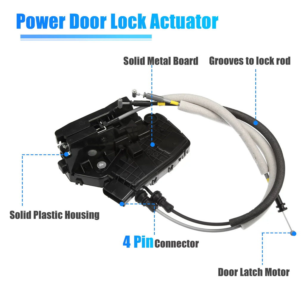 Rear Actuator 2017-2020 Door Hyundai Actuator Elantra for Right Latch Lock 81420-F2000 Lock Door
