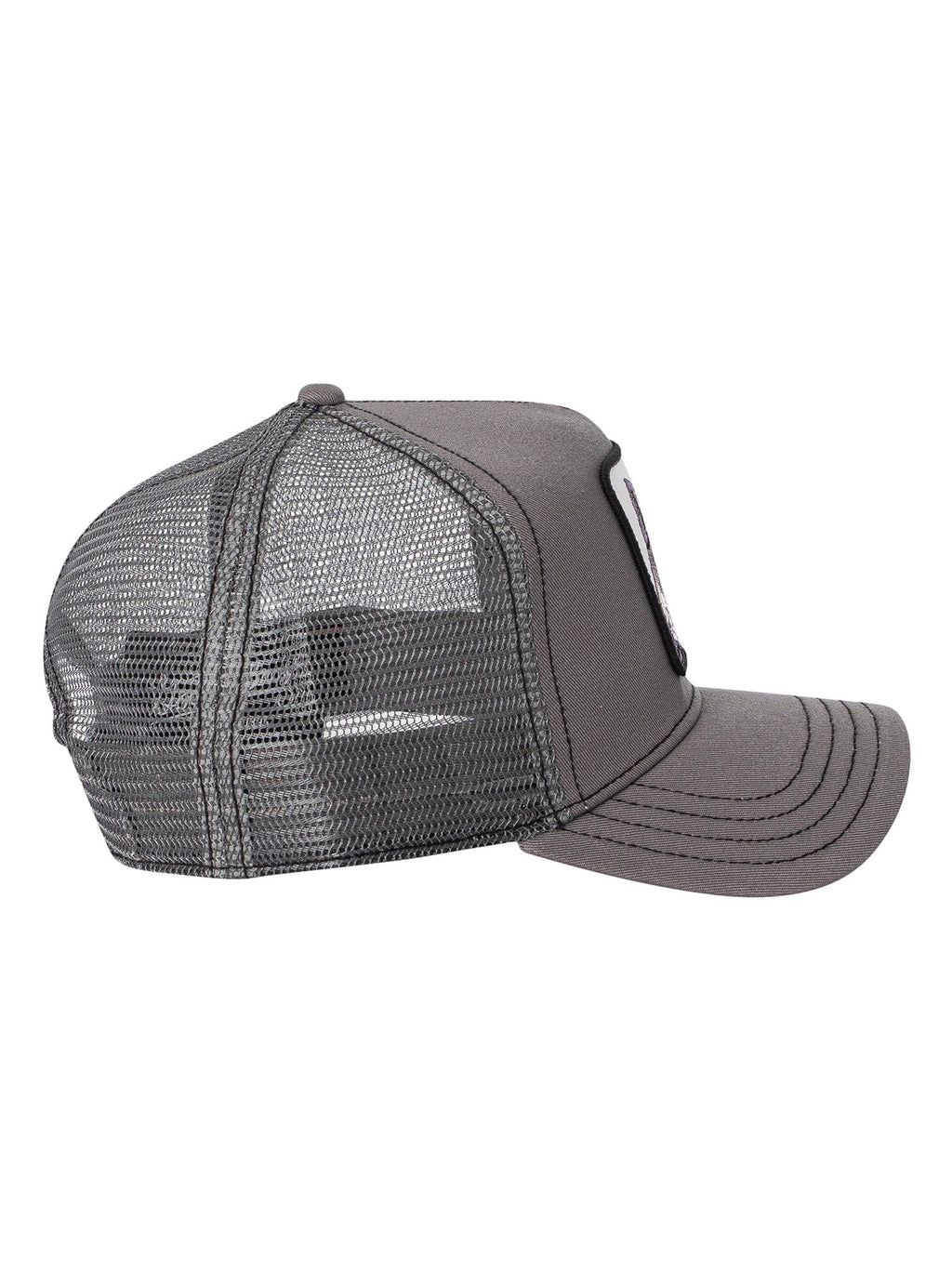 Bros. The Goorin Silver Trucker Grey Fox Cap,