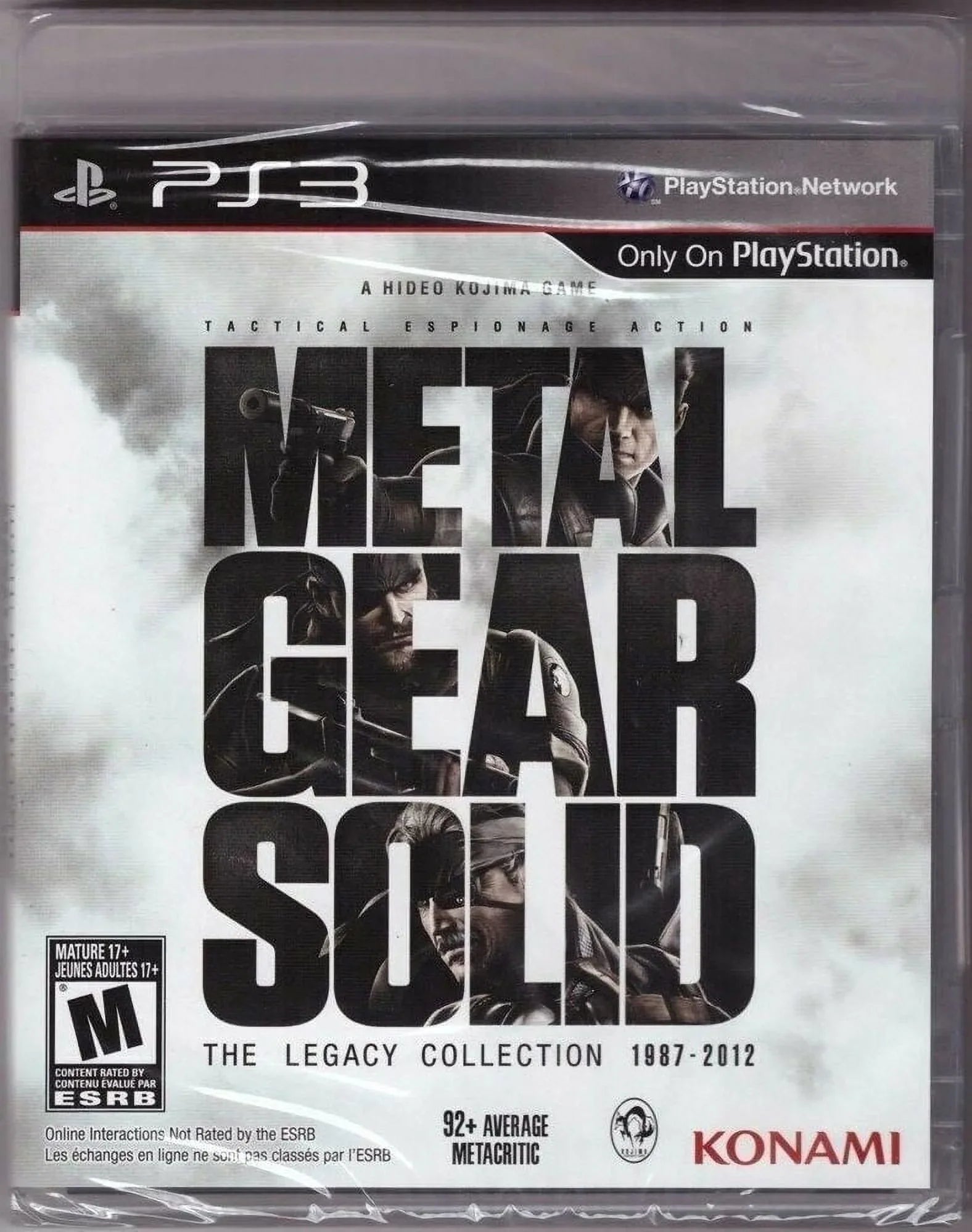 Games PS3 - Collection Solid Playstation 8 One 3 Legacy Metal Gear in The