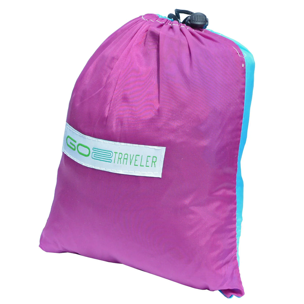 Purple and Hamptons 118" The Camping Blue Hammock Traveler Polyester Collection