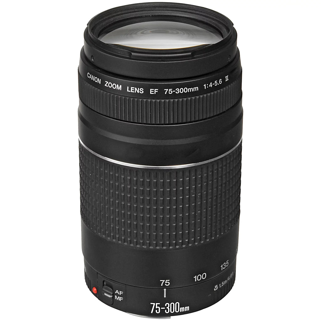 R6 64GB Mount + 75-300mm Mirrorless STM 24-105mm Accessory + with Lens Camera ZeeTech RF + Adapter EOS + Canon SanDisk