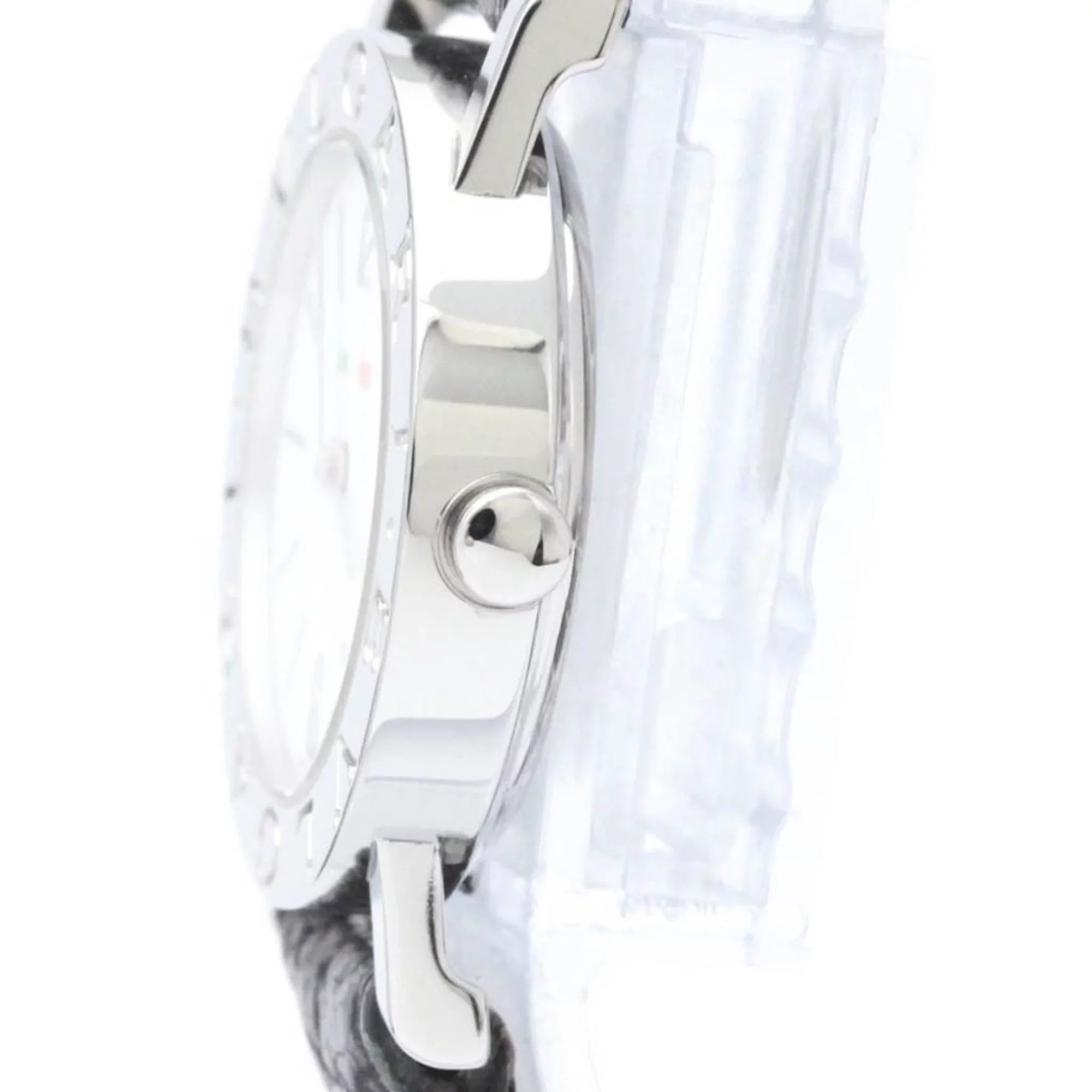 Polished BVLGARI-BVLGARI BF558550 BB26SL Quartz Steel Pre-Owned (Good) Ladies BVLGARI Watch