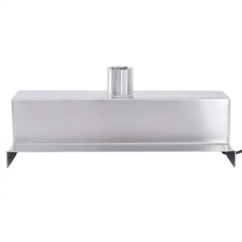 Silver Cascade Pool Waterfall Pond Steel Spillway Fountain 11.8" Stainless