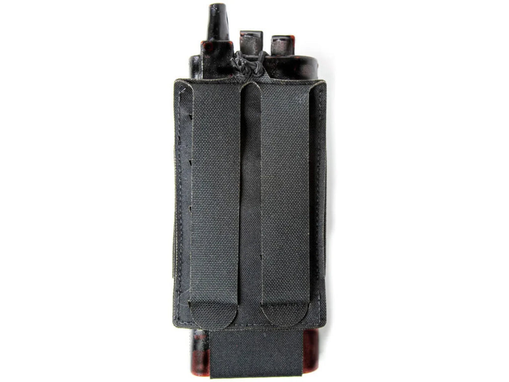 Blackhawk 37FS50BK MOLLE-Compatible Foundation Series Radio Nylon Pouch Black