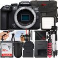 32GB Premium + Memory EOS + Accessory Card SanDisk with (Body Only) Camera R10 Tripod Mirrorless Canon SV Case + Bundle