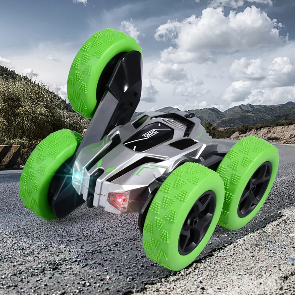 High-Speed Control Car, Car Remote for Swing Arm Control Boys Remote Car Stunt Rotating Cars RC Toy Double-Sided 360 Cars Flip 8-12 4WD Car Drift RC °