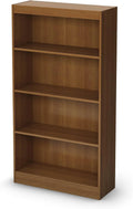 Cherry, Axess Bookcase-Morgan 58-Inch 4-Shelf