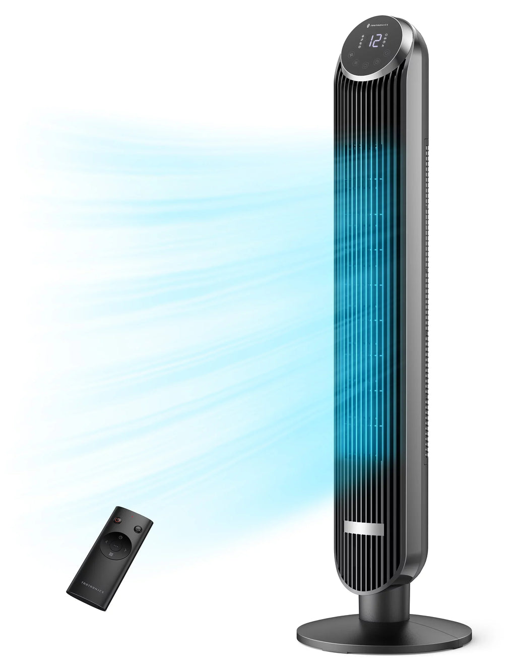 42" 120° 4 12H Fan, Modes, Bladeless Timer, Fan Office with for Home, Oscillating Speeds, Standing Dustproof Filter, Remote, Fan Mesh Tower TaoTronics 12 Fan,