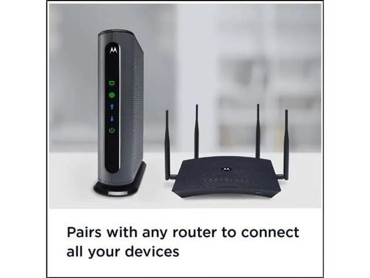Certified Time Mbps Modem, Cable, by 343 Warner More Cable Comcast 3.0, and DOCSIS MB7220, XFINITY, Model Cox, (No Wireless) BrightHouse, 8x4