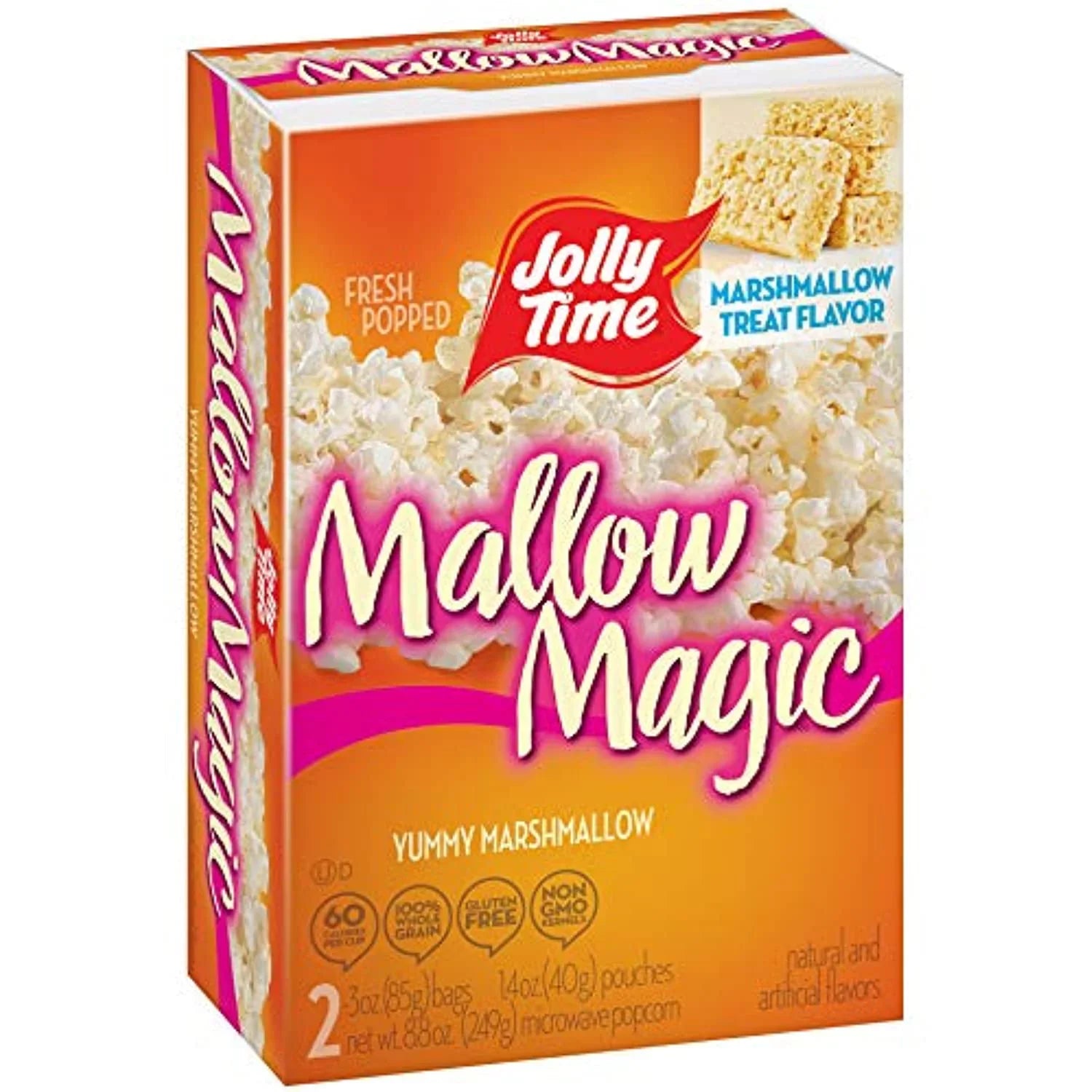 Mallow Pack Gourmet Box, | 12) Popcorn For Time Topping With Candy Microwave Sugar Of An Magic Sweet Jolly (2-Count Coated Marshmallow Easy Treat