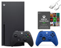 Two Microsoft Ultimate Xbox Xbox Month Bundle, Controllers, 3 Game Mazepoly Series Xbox with Pass X Wireless Accessories