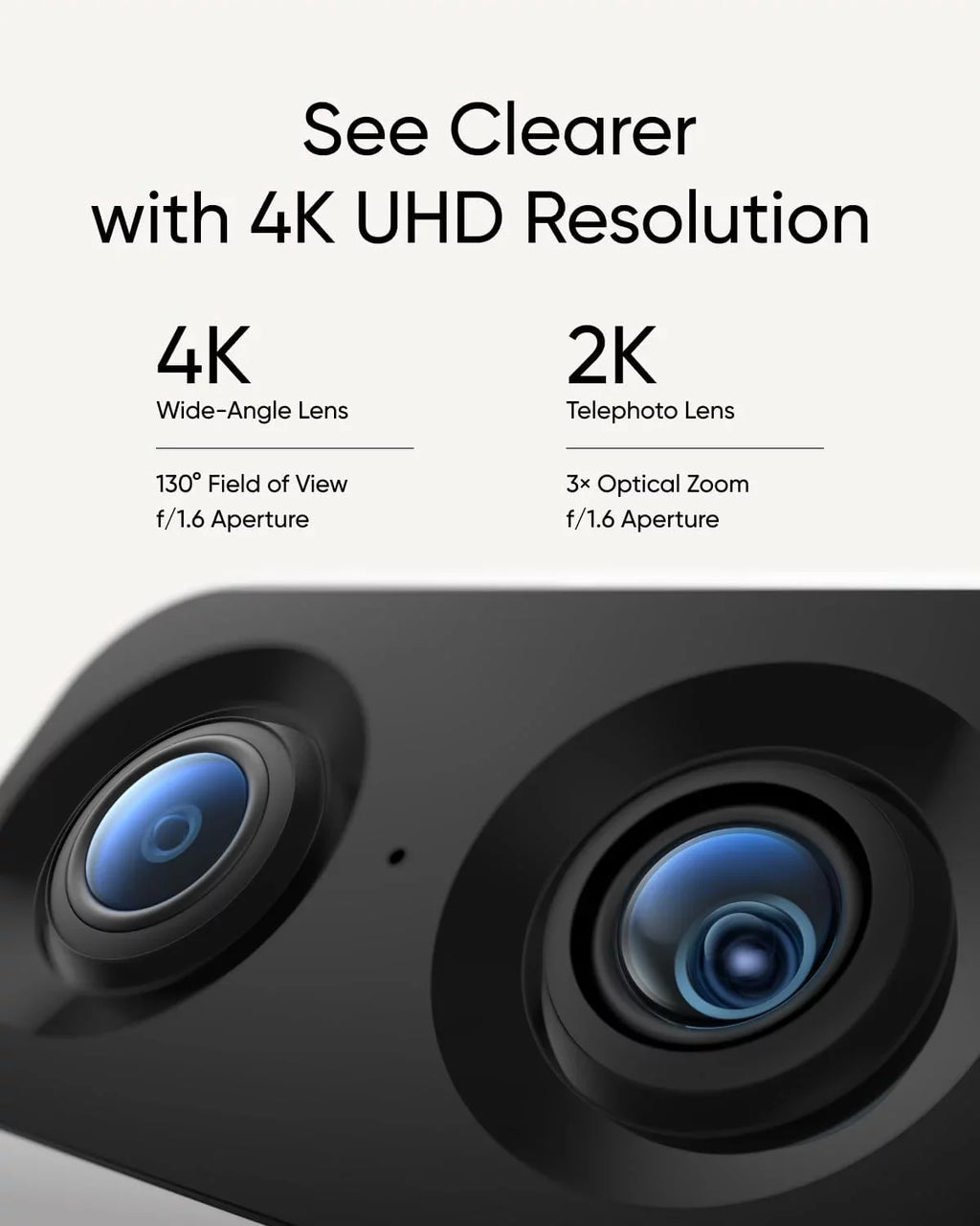 4K with PTZ, Indoor 8× Cameras, UHD Resolution 3, Human/Pet with S350 6 and 360° Security eufy Cam Dual Dual-Band HomeBase Security AI, Zoom Wi-Fi Camera