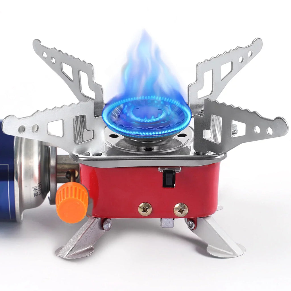 Cooking Gas Hiking Portable exterior 2800W Camping Stove Propane Picnic Butane