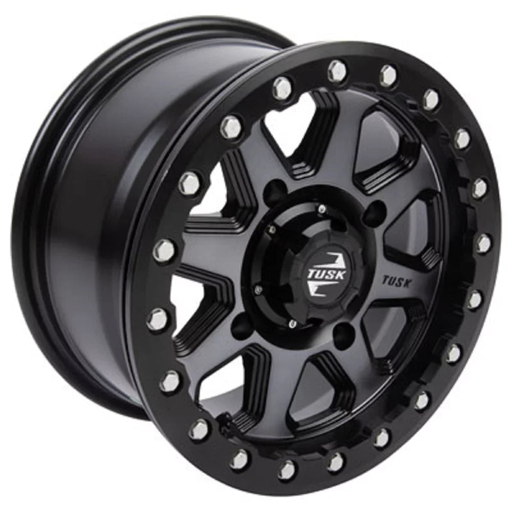 Yamaha 4.0 4/156 4 Uinta 1000 Compatible Gunmetal/Black Wheel Beadlock XT-R 14x7 + With RMAX 3.0 Wolverine 2021