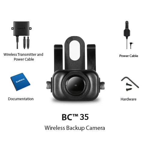 Backup Wireless BC Backup 35 Wireless Garmin Camera Camera