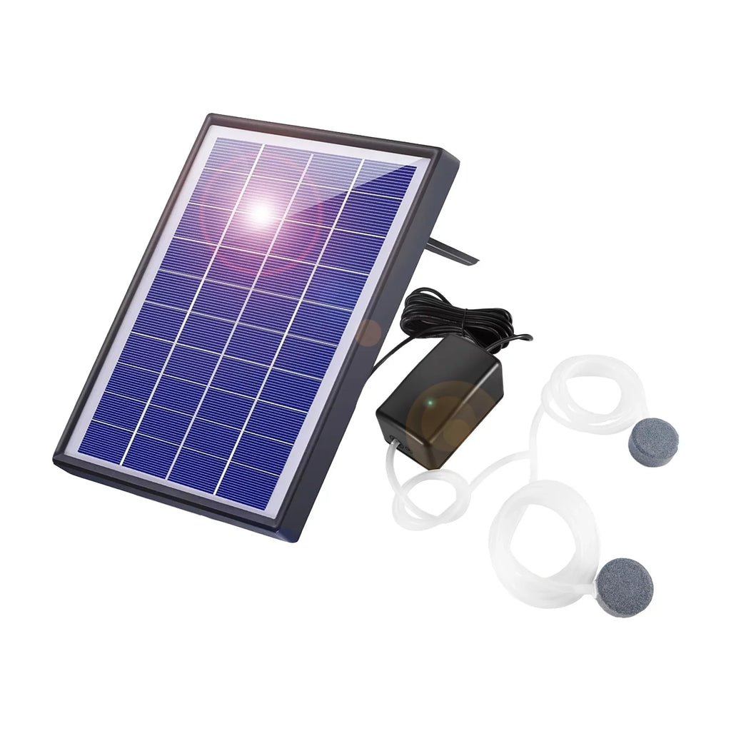 BubbleAerator Pond Fish Air Oxygenation pump, Solar Bubble Air Pump Pump Air Bubble Yaliya With Pump Pump Fish Air Aerator GoolRC Fish6w Stones Aerator Stones Pool Aerator 2 Air