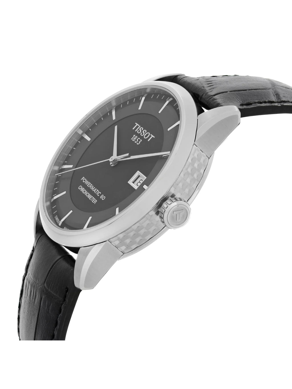 Black Steel Tissot T-Classic Watch Dial Automatic T086.408.16.051.00 Mens 41mm