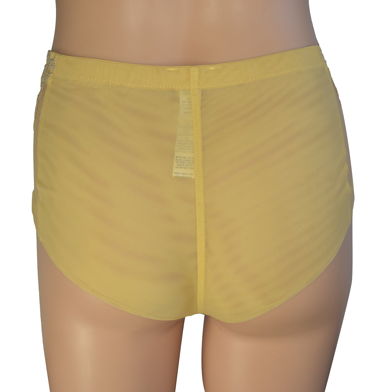 Brief Full Yellow (XS) Perla Cut Lace Women's La