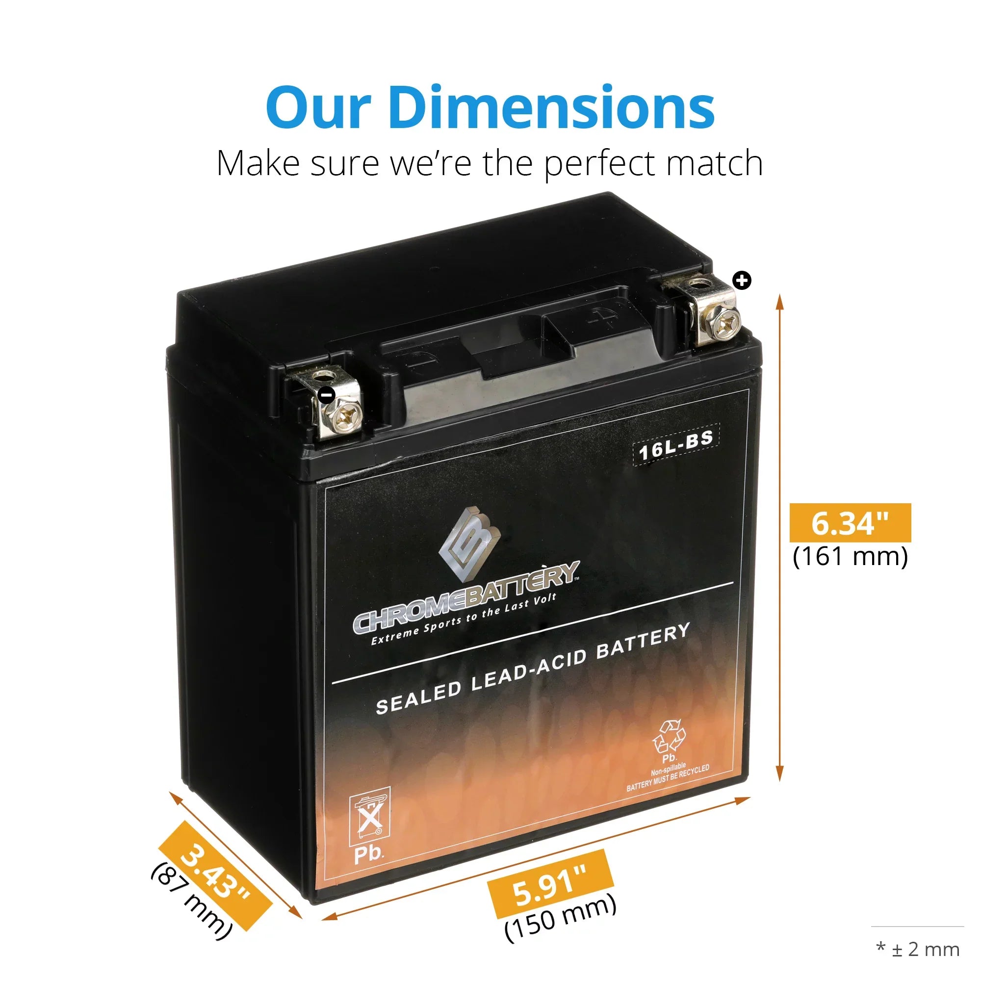 Xi Battery St (16L-BS CCA) Volt,14 Jh750 Kawasaki YTX16L-BS Ski Xir 230 Ah, for Chrome Battery 12 Jet 1995 Ss 750cc