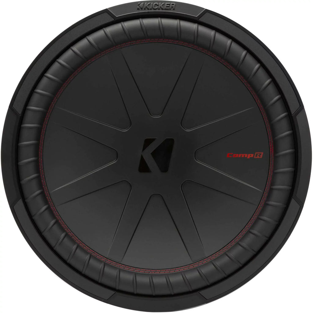 Subwoofer, Includes 48CWR152 CompR Wire Kicker - 15" Speaker 2-ohm DVC,